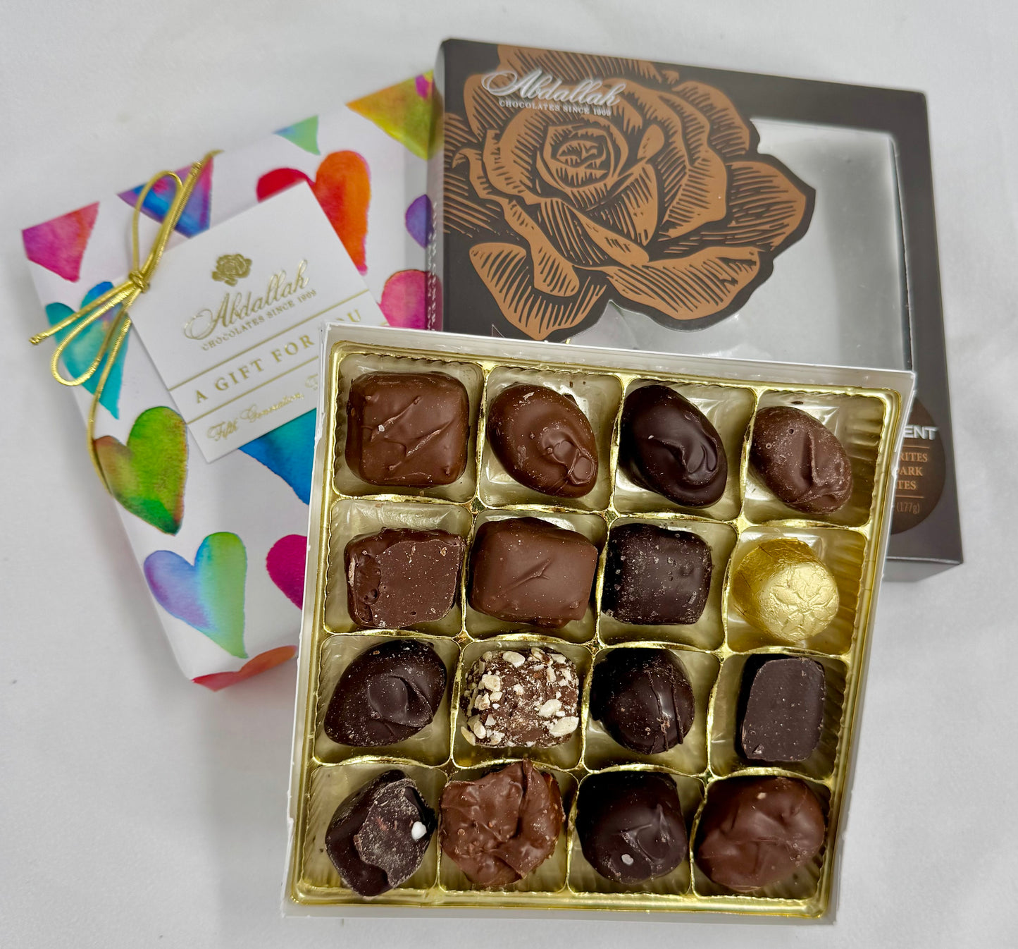 Box of Chocolates - 12 Count Mix aof Dark and Milk