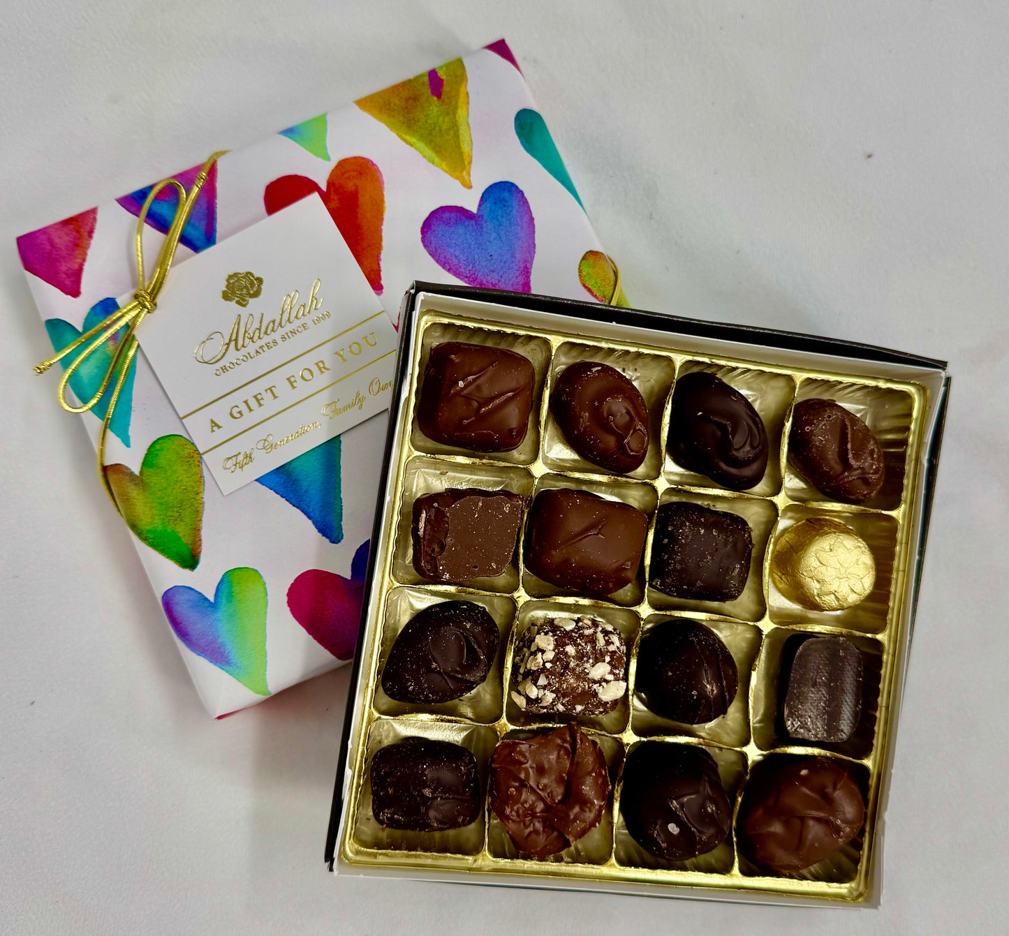 Box of Chocolates - 12 Count Mix aof Dark and Milk