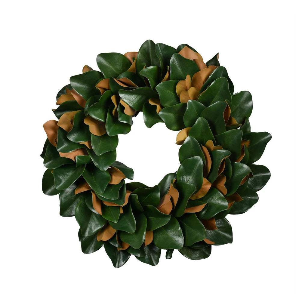 Magnolia Wreath - 27 INCH