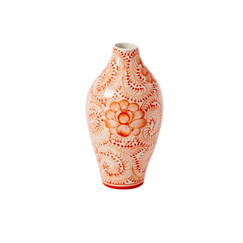 Orange Eleanor Budvase Set