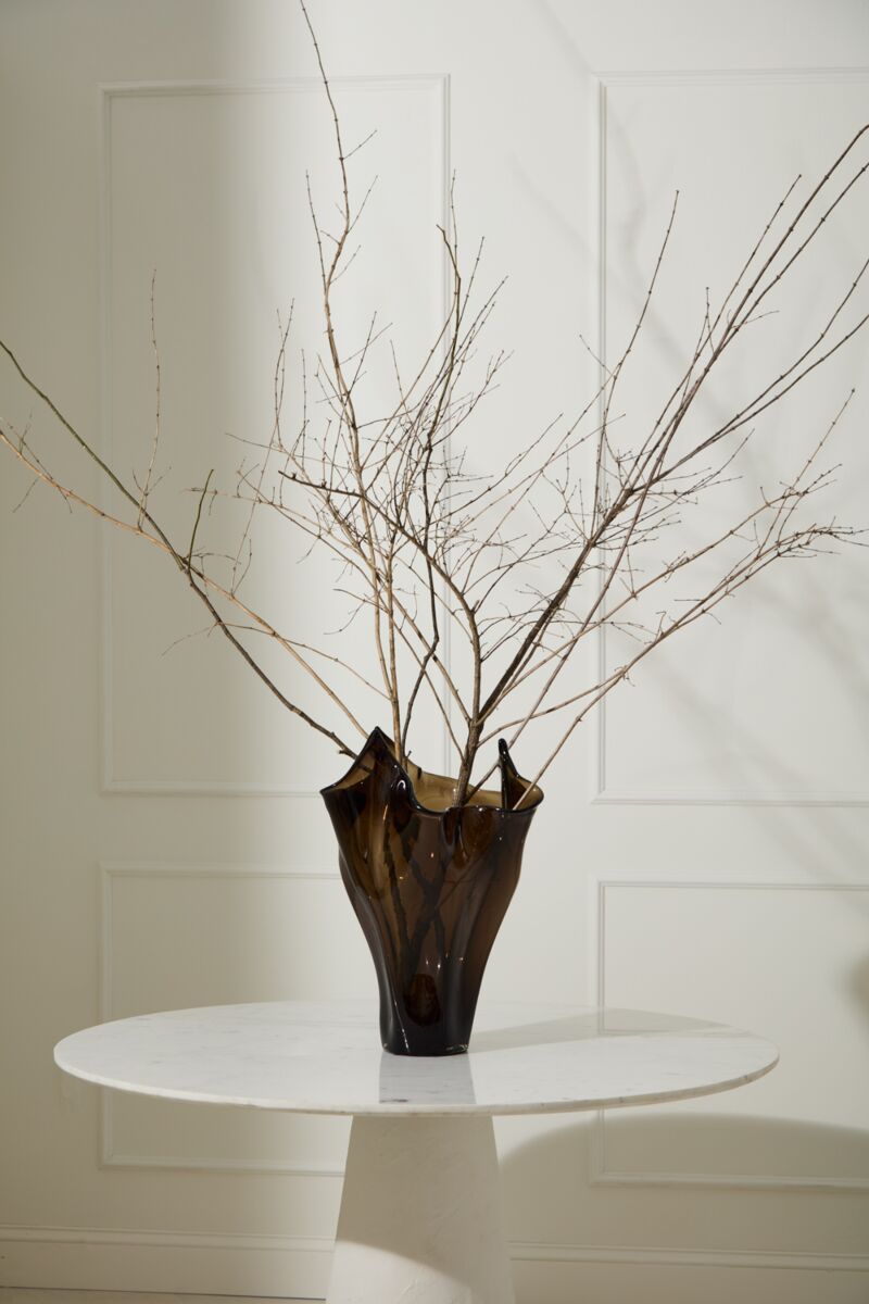 Peaked Glass Vase