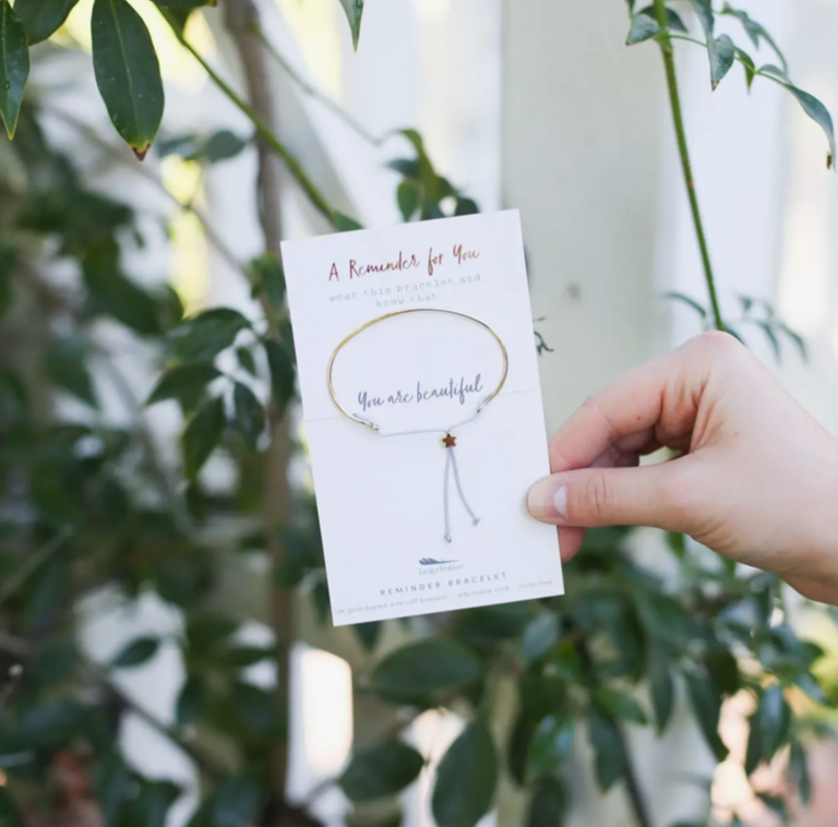 You Are Beautiful Reminder Bracelet