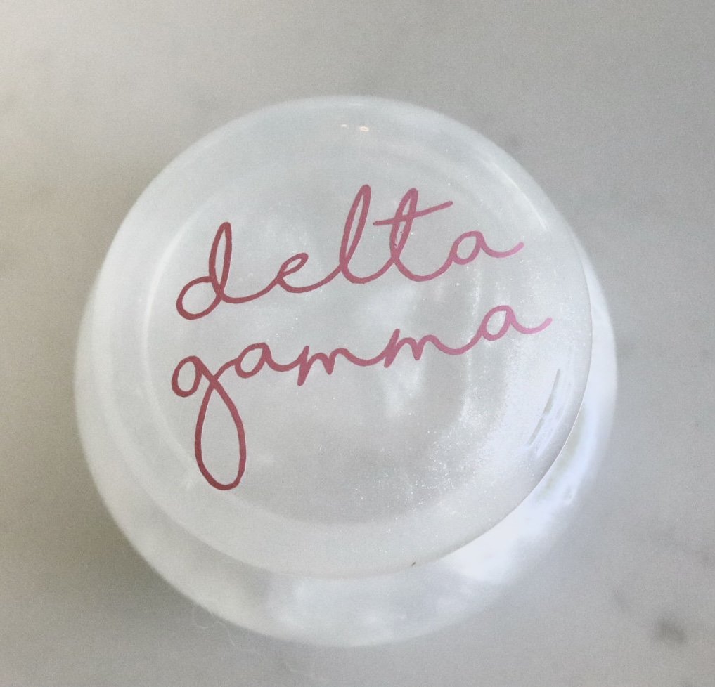 Sorority Script Pin Boxes