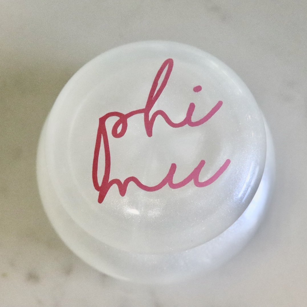 Sorority Script Pin Boxes