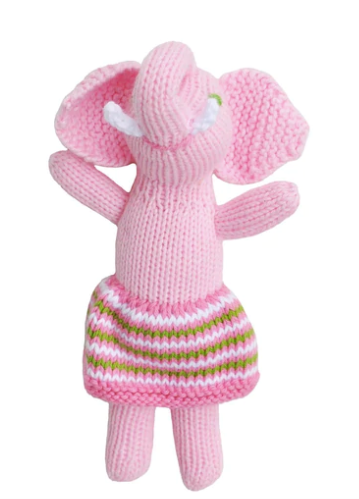 Bla Bla Pink Handheld Rattle