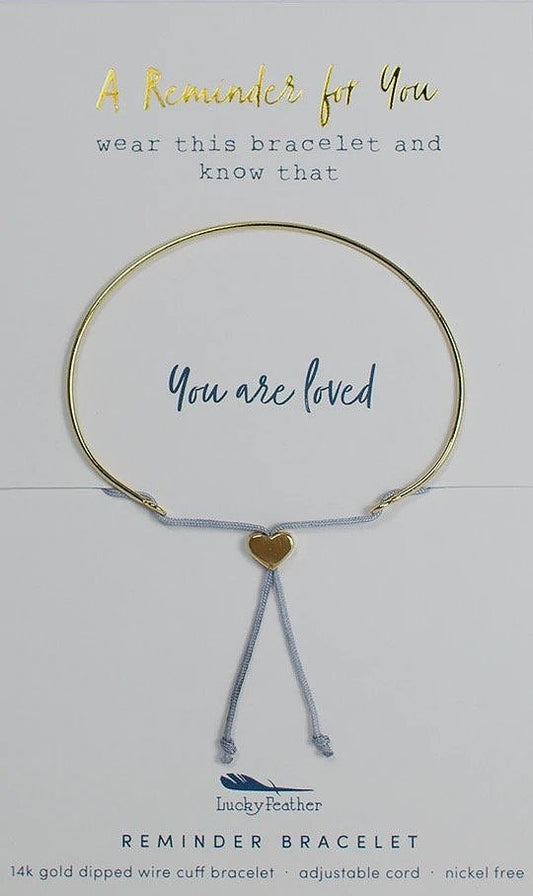 You Are Loved Reminder Bracelet