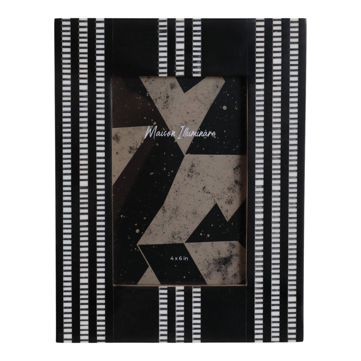 Ridged Stripes Picture Frame, 4x6 in.