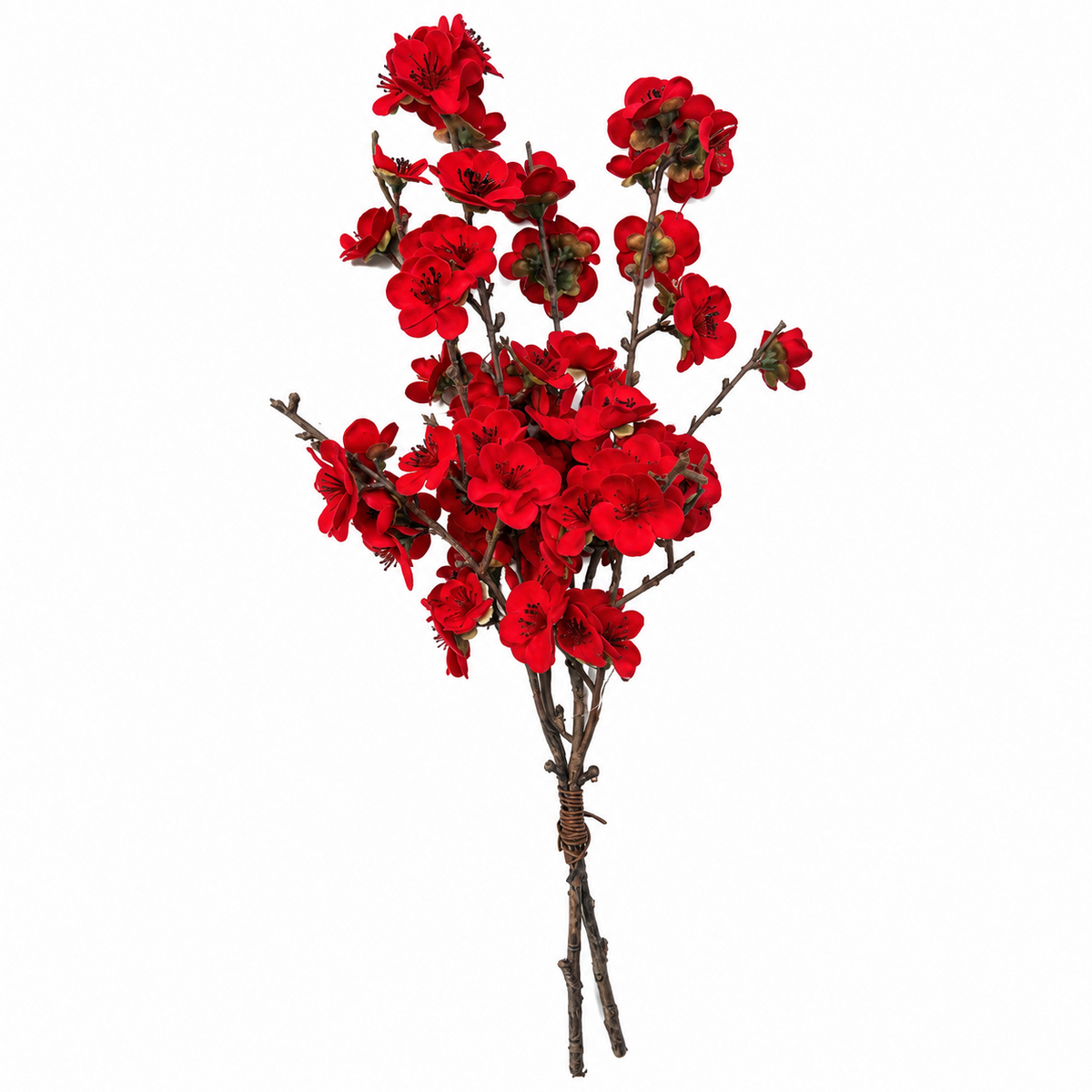 18" Christmas Red Blossom
