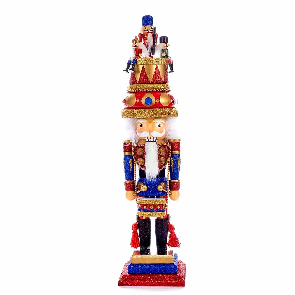 20" Music Box Hat Nutcracker