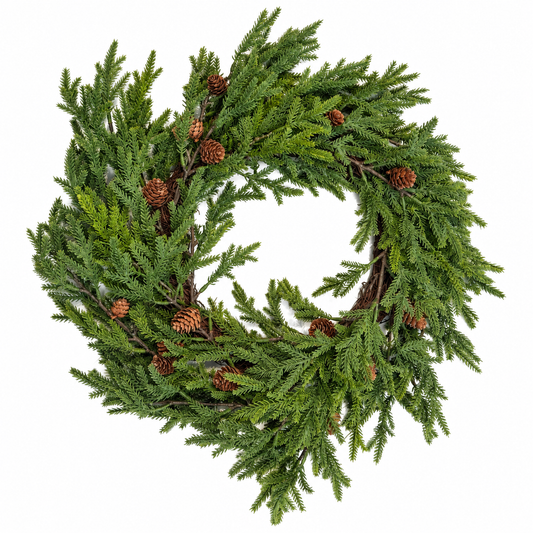 24" Colorado Spruce Wreath