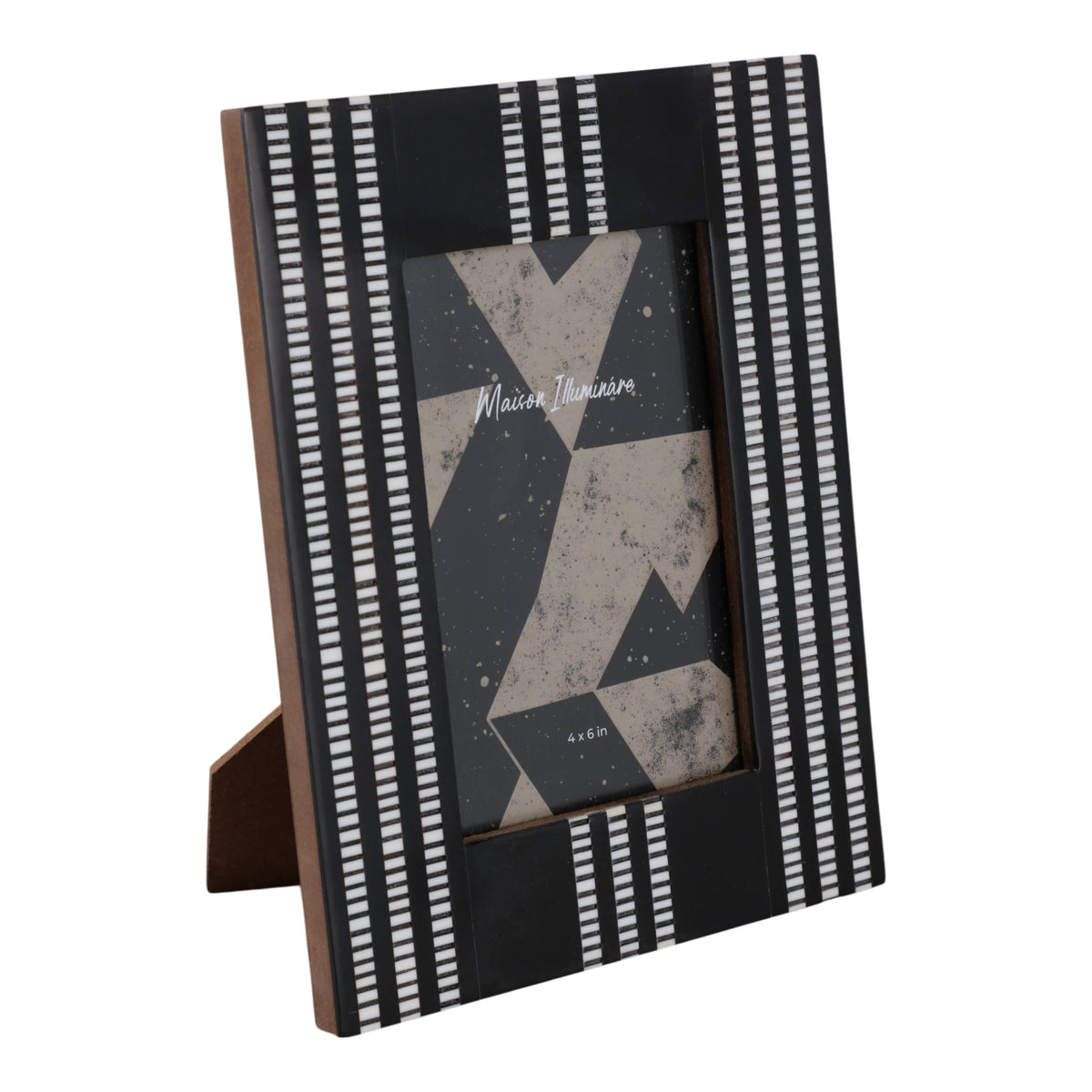 Ridged Stripes Picture Frame, 4x6 in.