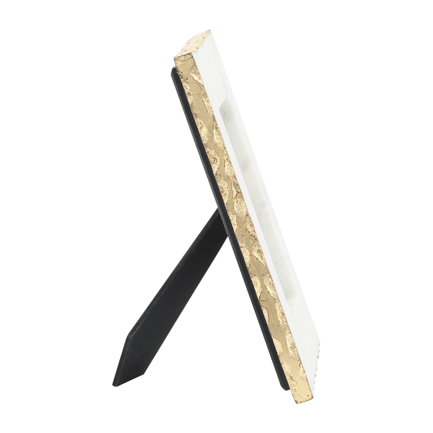 White Marble Picture Frame, 4x6 in.
