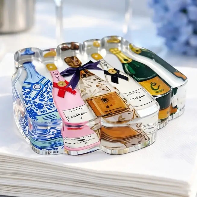 Acrylic Napkin Weight, Celebrate