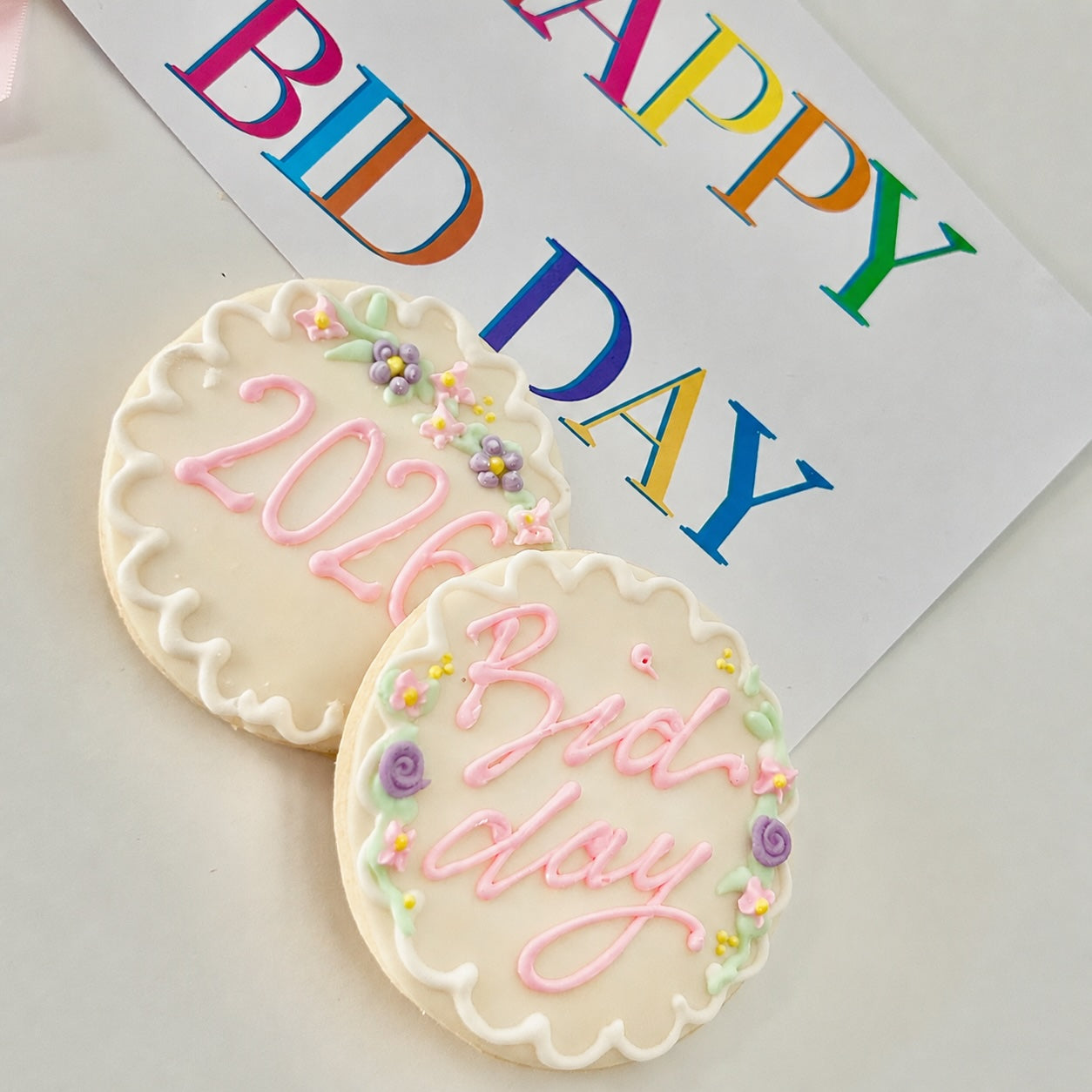 Bid Day Shortbread Cookies - Handcrafted and Locally Made