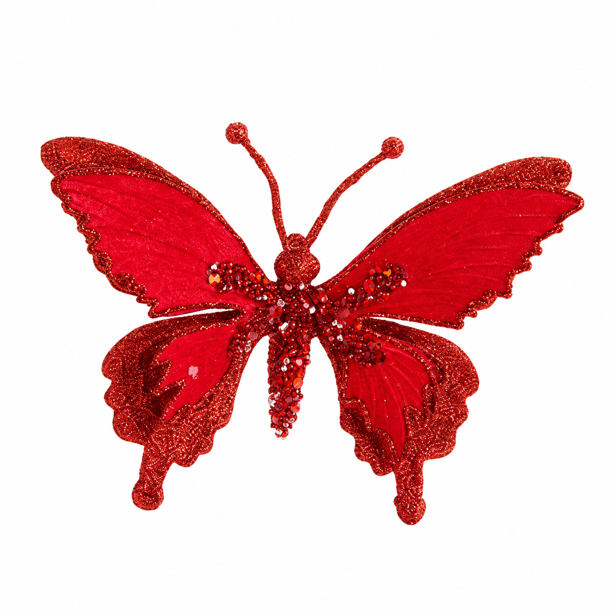 7" Butterfly Clip-On Ornament