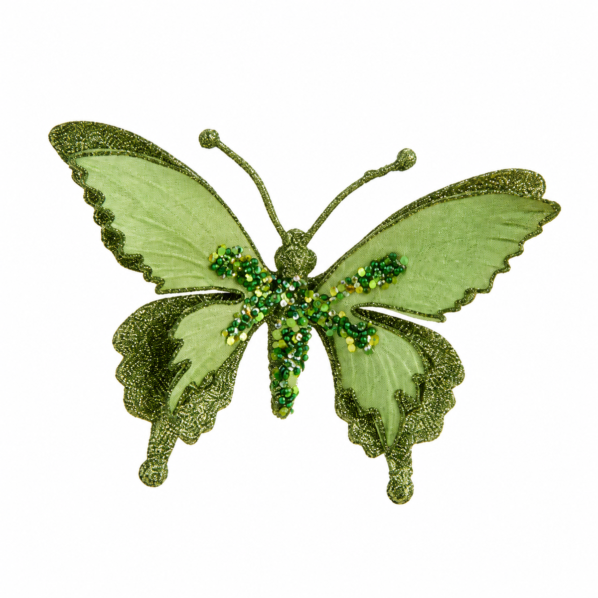 7" Butterfly Clip-On Ornament