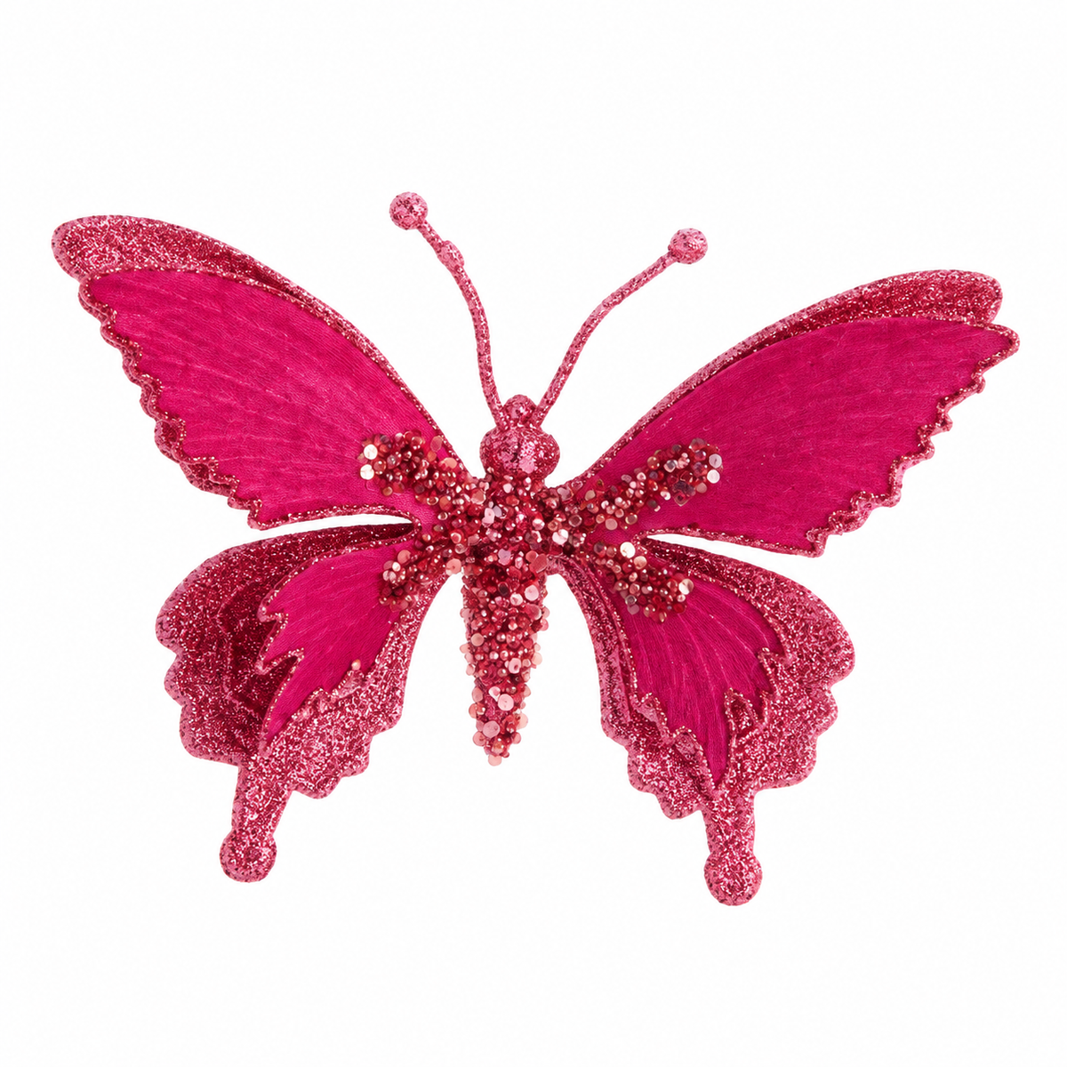 7" Butterfly Clip-On Ornament