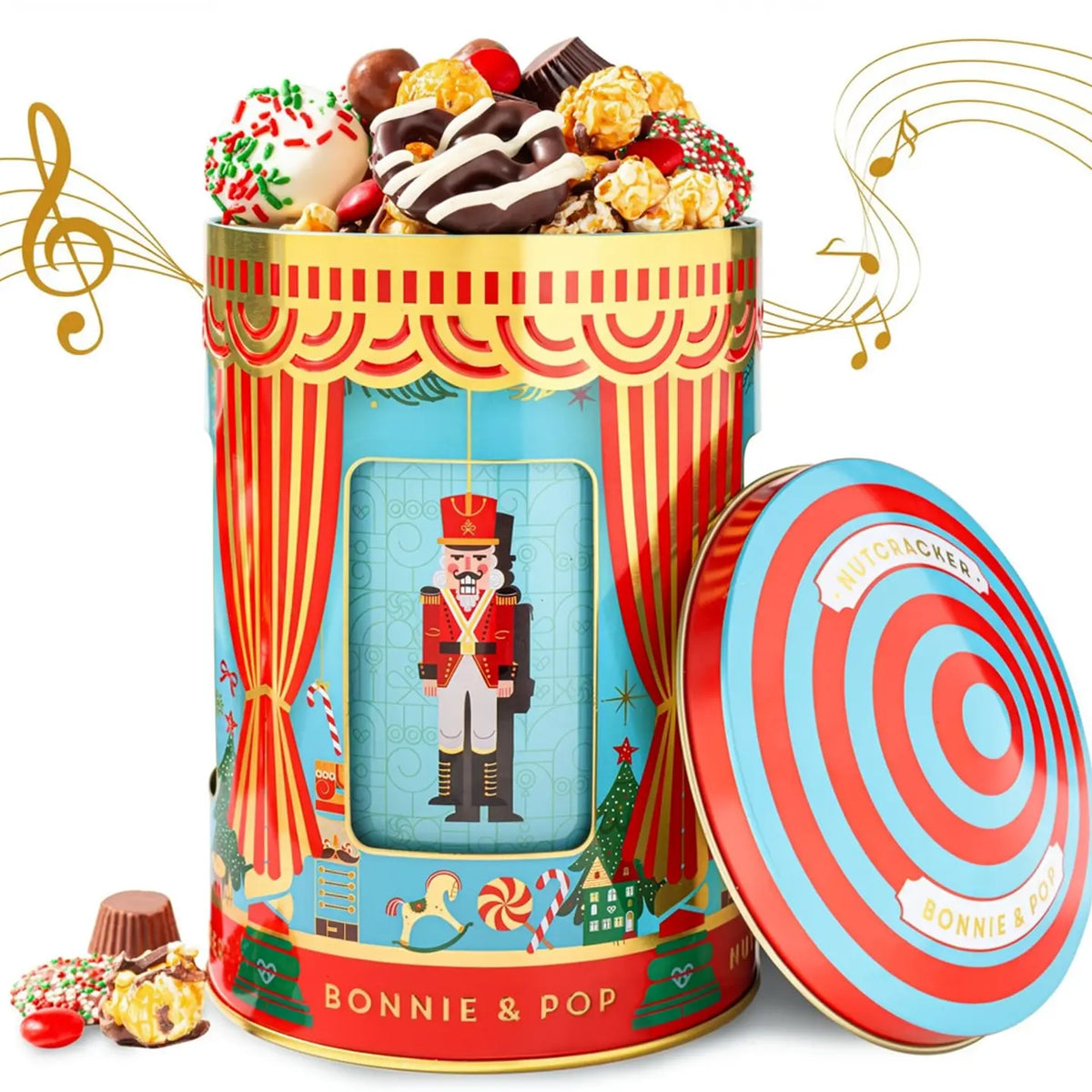 Christmas Musical Gift Tin