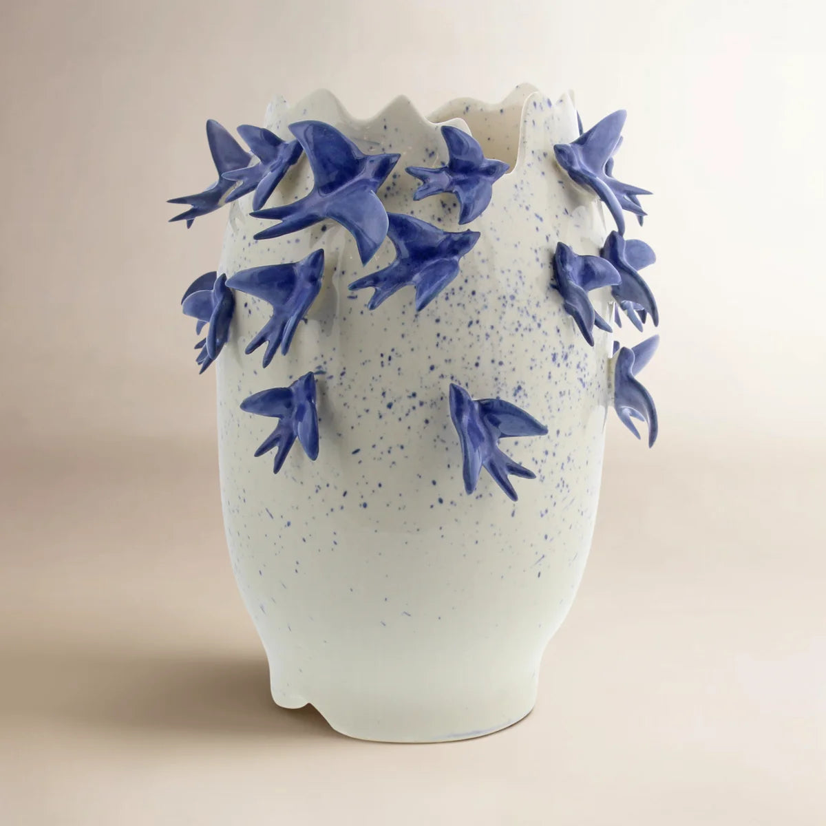 Euphemia Ceramic 3D Bird Novelty Vase