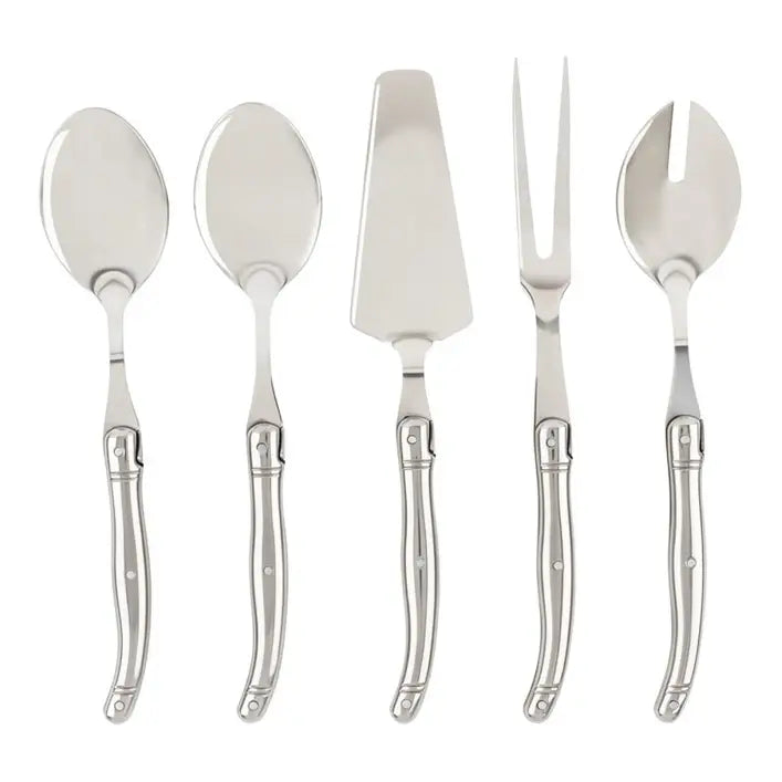 French Home Laguiole 5 Piece Hostess Set - Stainless Steel