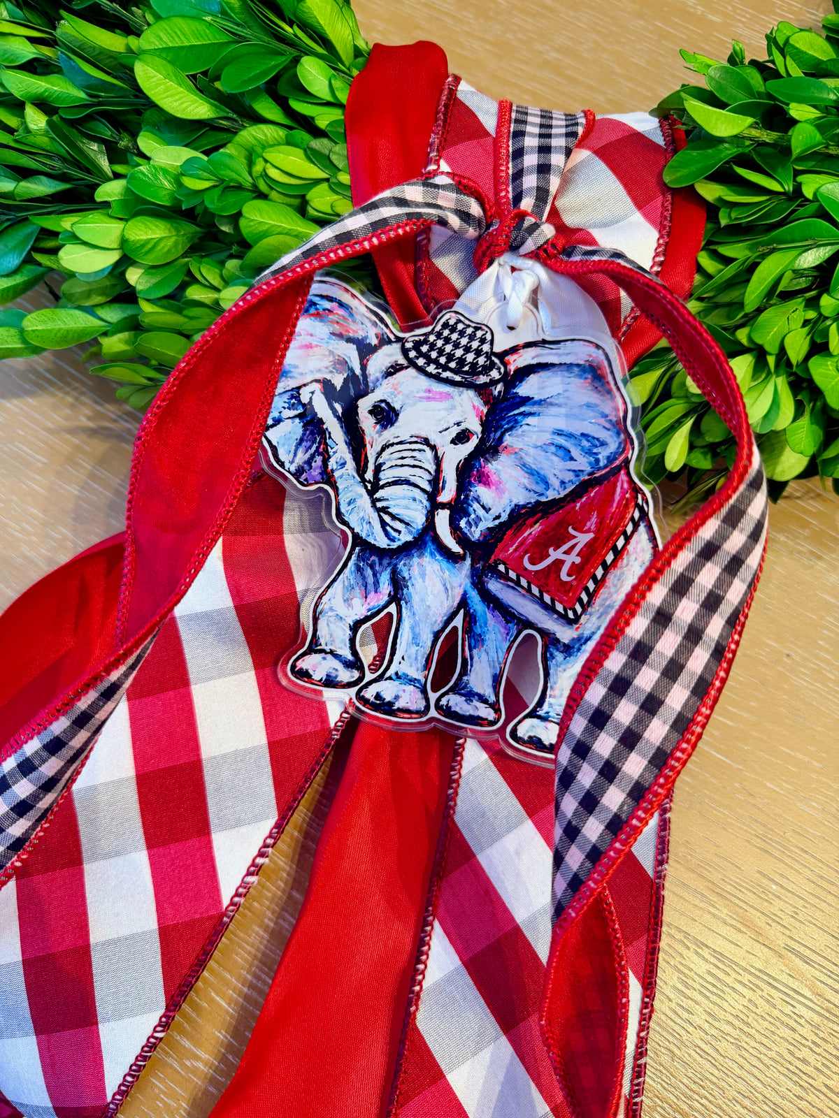 Alabama Wreath Charm and Ornament