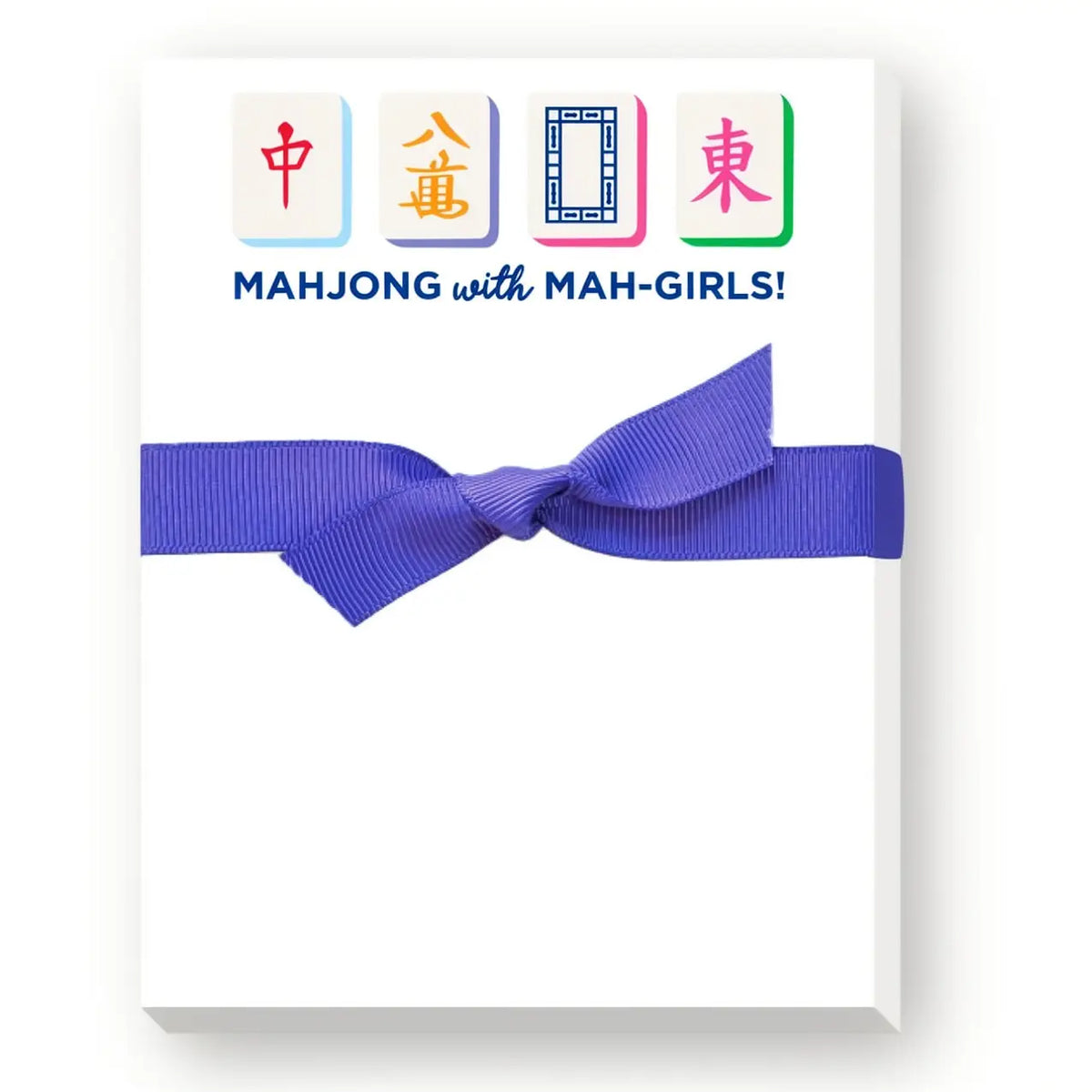 Mahjong with Mah-Girls Mini Notepad