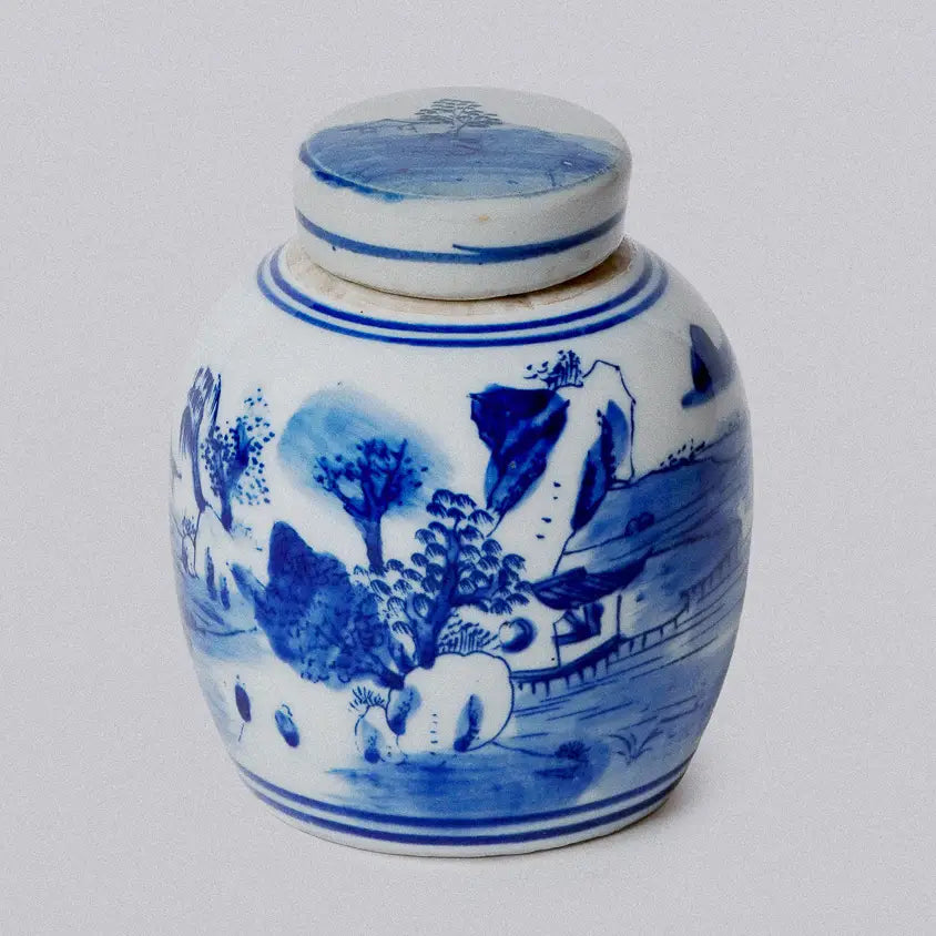 Mini Landscape Ginger Jar