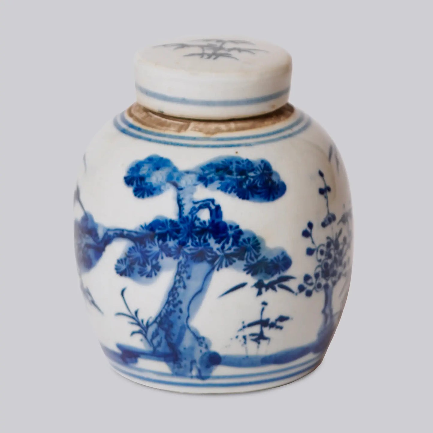 Mini Landscape Ginger Jar