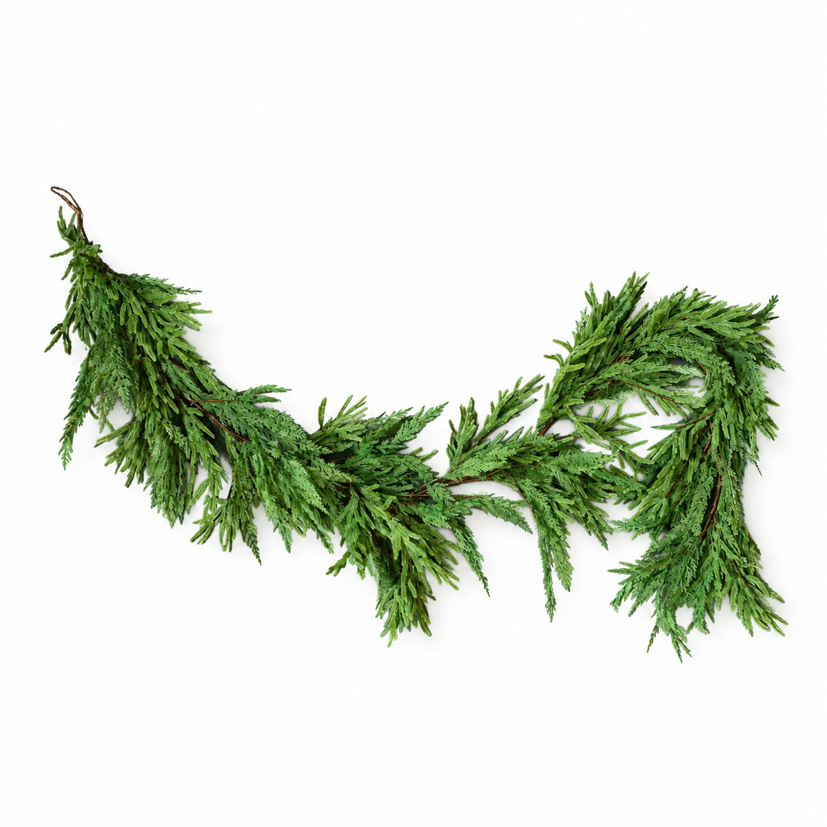 Norfolk & Cypress Mixed Real Touch Garland - 9 ft