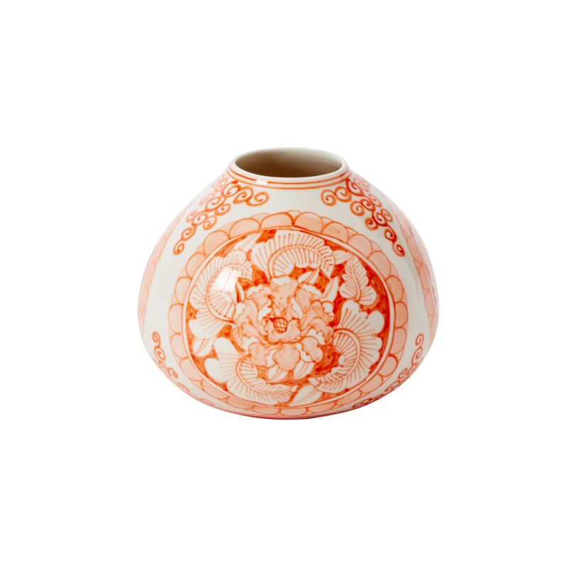 Orange Eleanor Budvase Set