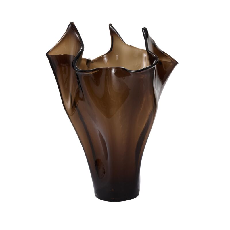 Peaked Glass Vase