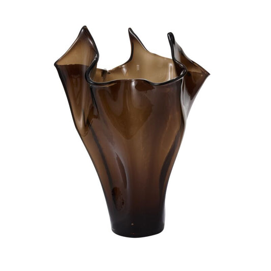 Peaked Glass Vase