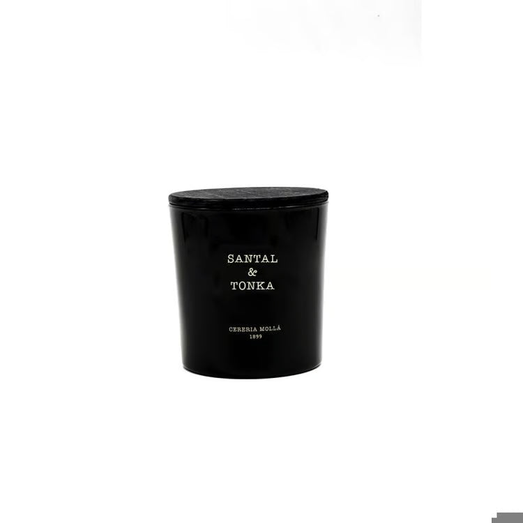 Santal & Tonka Black 3 wick XL Candle, 21 oz
