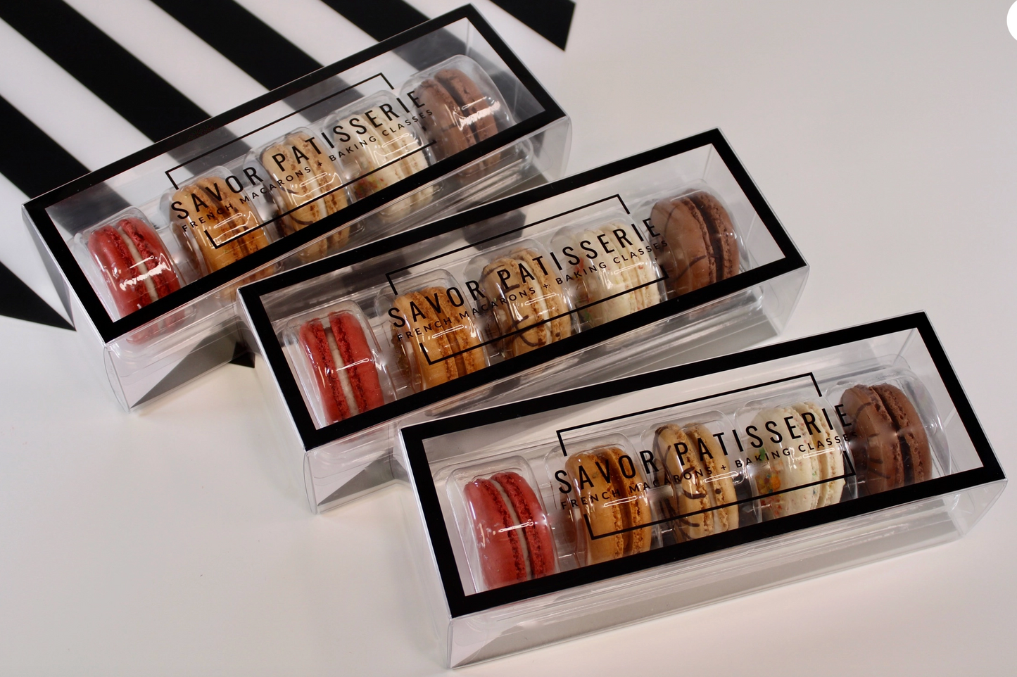 Savor Patisserie French Boxed Macarons