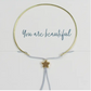 You Are Beautiful Reminder Bracelet