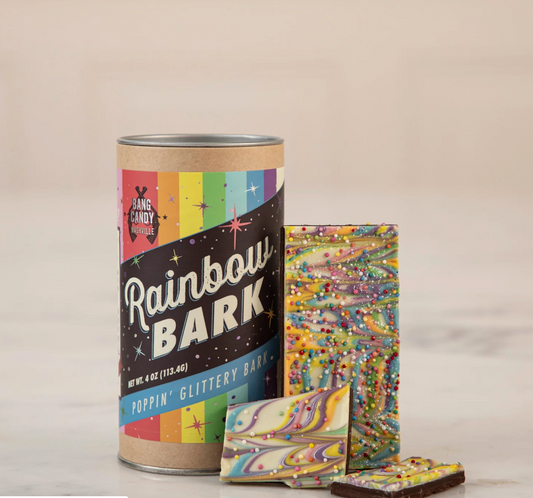 Rainbow Chocolate Candy Bark