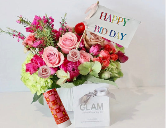 Bid Day Glam and Glow Floral Bundle