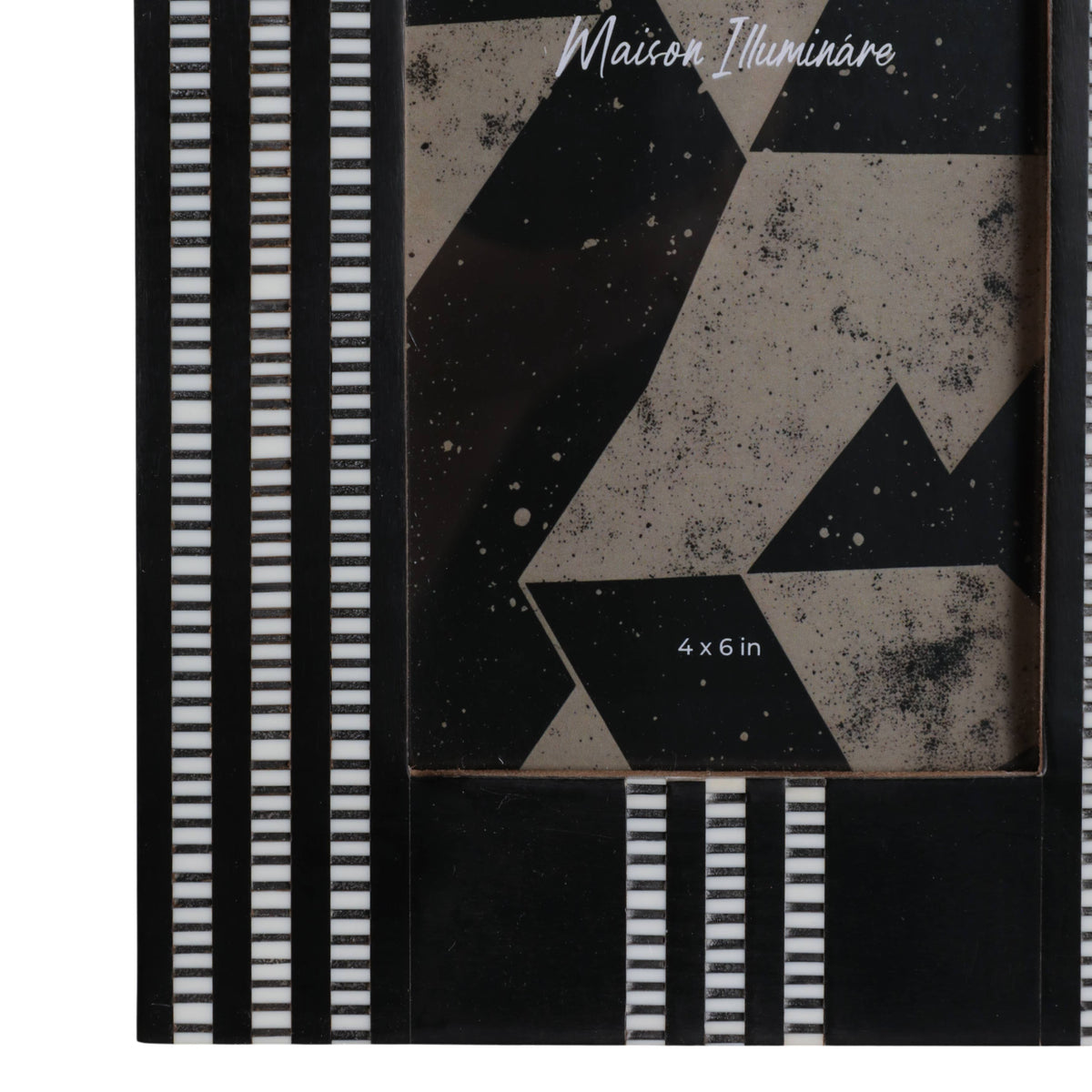 Ridged Stripes Picture Frame, 4x6 in.