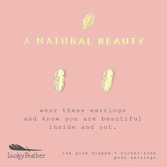 A Natural Beauty Reminder Earrings
