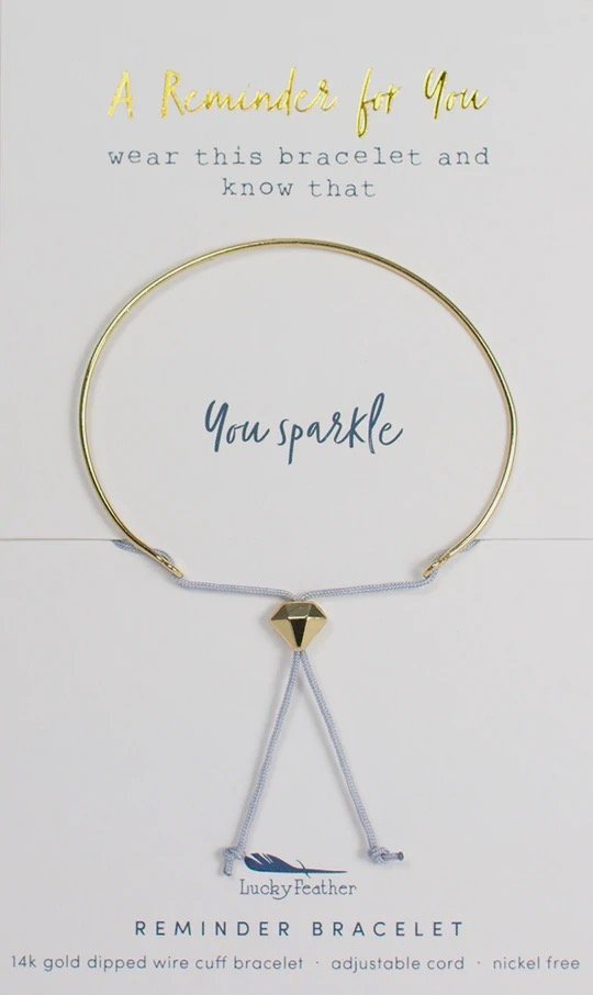 Sparkle On Your Big Day Reminder Bracelet